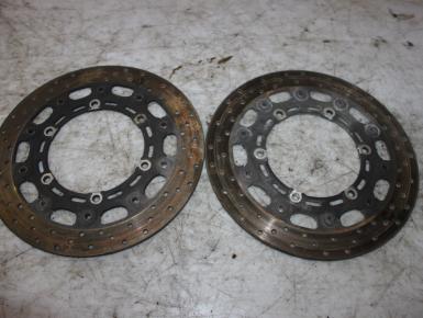 Диск тормозной Левый передний, Yamaha, YZF 1000 R Thunderace, 2000, 0, 0