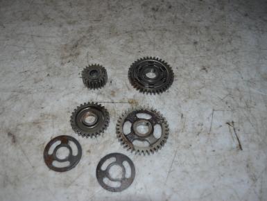 Шестерня привода промежуточного вала, Yamaha, TW 200, 1995, 0, 0