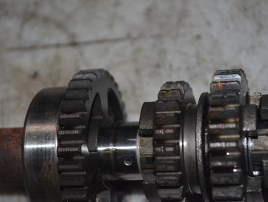 Вторичный вал КПП, Yamaha, TW 200, 1995, 0, 0