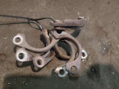 Хомуты держатели коллектора, Kawasaki, GPZ 1100, 1998, 0, 0