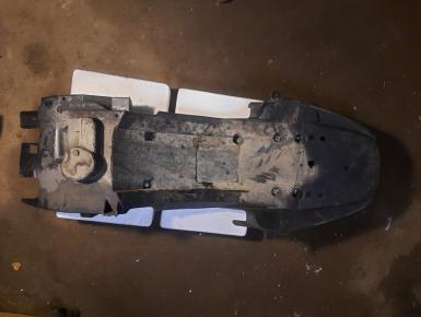 Пластик хвоста, Kawasaki, ZX 10 R Ninja, 2012, 0, 0