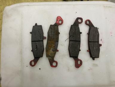 Колодки тормозные Дисковые Передние, Kawasaki, ER 6 N, 2008, 0, 0