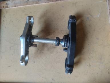 Траверса верхняя и нижняя в сборе, Kawasaki, ZX 6 R Ninja, 2001, 0, 0