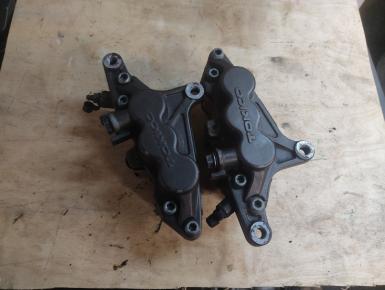 Суппорт Левый и правый передний (комплект), Kawasaki, ZX 6 R Ninja, 2001, 0, 0