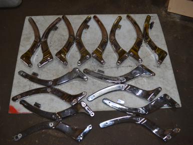 Кронштейн крепления заднего крыла, Yamaha, XVS 400 Drag Star Classic, 2002, 0, 0