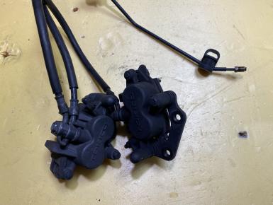 Суппорт Левый и правый передний (комплект) (TOKICO), Kawasaki, ER 6 F (Ninja 650 R)&nbsp;, 0, 0