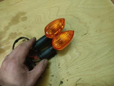 Поворотники передние комплект (левый и правый), Yamaha, YZF R1, 2001, 0, 0