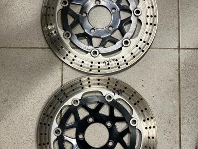 Диски тормозные передние (комплект), Kawasaki, ZZR 400, 1997, 0, 0