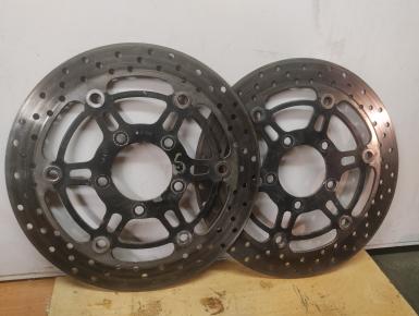 Диски тормозные передние (комплект), Suzuki, GSX 600 F Katana, 2002, 0, 0