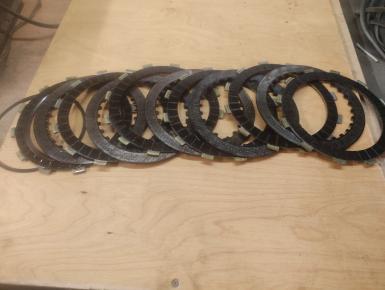 Диски сцепления (комплект фрикционные и стальные), Honda, CB 400 SF, 1996, 0, 0