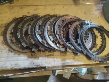 Диски сцепления (комплект фрикционные и стальные), Suzuki, GSX 600 F Katana , 0, 0