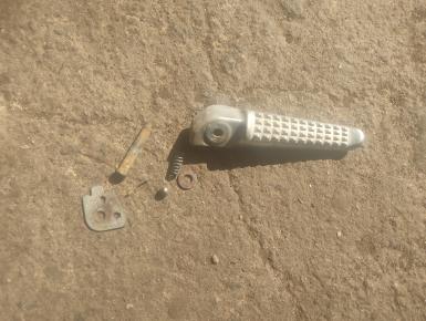 Подножка (упор) пассажира левая, Honda, X4, 1998, 0, 0