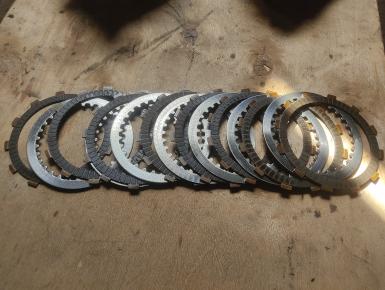 Диски сцепления (комплект фрикционные и стальные), Kawasaki, ZX 9 R Ninja, 1997, 0, 0