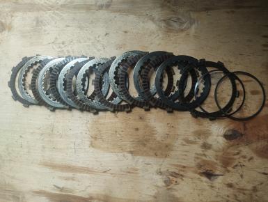 Диски сцепления (комплект фрикционные и стальные), Honda, CBR 600 F4i, 2002, 0, 0