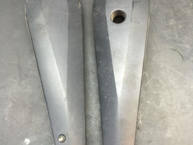 Накладка пластиковая левая и правая (комплект), Yamaha, FZ 8, 2012, 0, 0