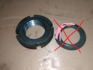 Гайка траверсы, Suzuki, GSF 400 Bandit, 1991, 0, 0