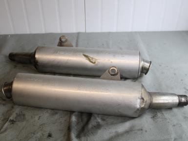 Глушитель Левый и правый (комплект), Ducati, Monster 400, 2001, 0, 0