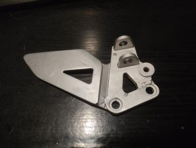 Кронштейн подножки водителя левый, Kawasaki, ZZR 400, 1998, 0, 0