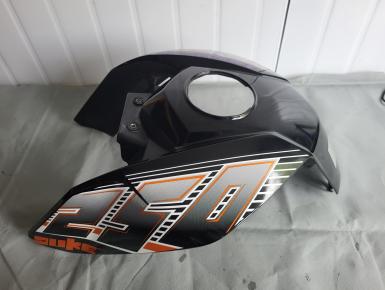 Пластик бака, KTM, 250 Duke, 2016, 0, 0