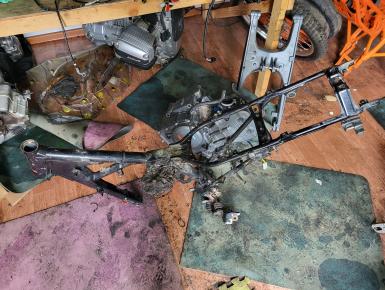 Рама, Honda, SL 230, 2002, 0, 0