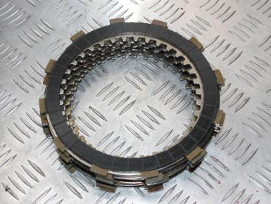 Диски сцепления (комплект фрикционные и стальные), Kawasaki, VN 1500 Vulcan , 0, 0