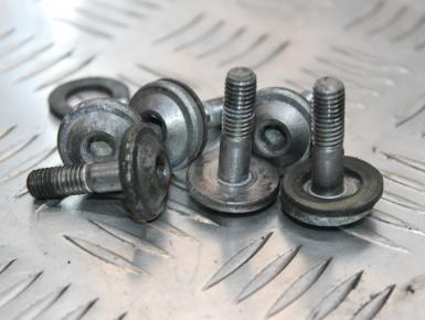 Набор болтов для мотоцикла крепления кронштейна подножки водителя / пассажира , 0, 0