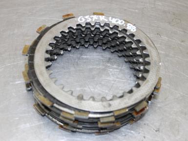 Диски сцепления (комплект фрикционные и стальные), Suzuki, GSX 400 E, 1988, 0, 0