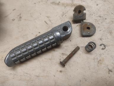 Подножка (упор) пассажира левая, Kawasaki, ZX 9 R Ninja, 1999, 0, 0