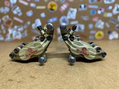 Суппорт Левый и правый передний (комплект), Yamaha, FZ 400, 1999, 0, 0