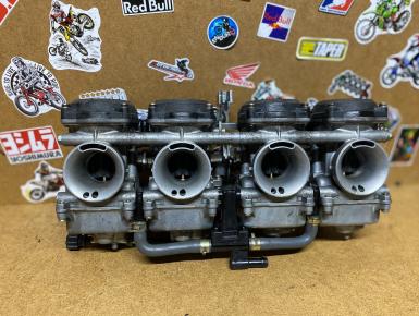Карбюратор блок (4 штуки), Yamaha, FZ 400, 1999, 0, 0