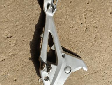 Кронштейн подножки водителя правый, Honda, NC 700 S / NC 750 S, 2012, 0, 0