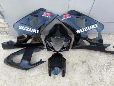 Пластик (комплект для всего мотоцикла), Suzuki, GSX R 600, 2002