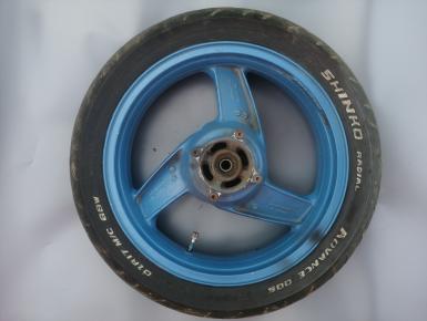Колесо заднее в сборе, Kawasaki, ZZR 400, 1993, 0, 0