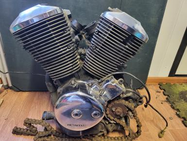 Двигатель, Honda, Shadow 400, 1998, 0, 0