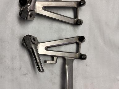 Кронштейн подножки пассажира левый и правый (комплект), Honda, CBR 600 F3, 1996, 0, 0