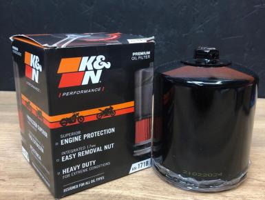 Масляный фильтр (K&N KN-171B), Harley-Davidson, 0, 1
