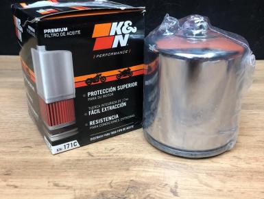 Масляный фильтр (K&N KN-171B), Harley-Davidson, 0, 1