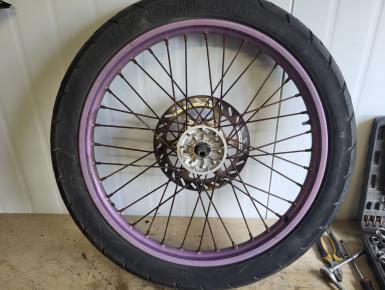 Колесо переднее в сборе, Yamaha, TT 250 R Raid, 1994, 0, 0