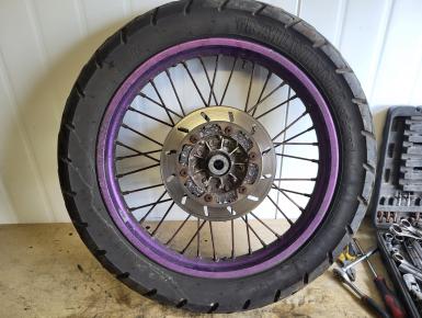 Колесо заднее в сборе, Yamaha, TT 250 R Raid, 1994, 0, 0