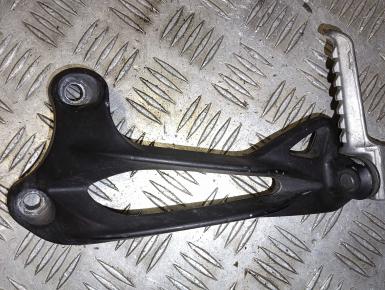 Кронштейн подножки пассажира левый, Kawasaki, ZX 10 R Ninja, 2007, 0, 0