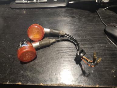 Поворотники передние комплект (левый и правый), Honda, CB 400 SF, 1996, 0, 0