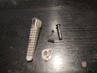 Подножка (упор) пассажира левая, Honda, CB 400 SF, 1996, 0, 0