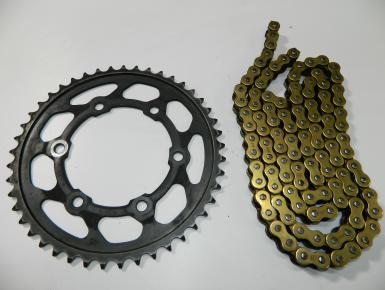 Цепь привода колеса, Yamaha, MT 09, 2014, 0, 0