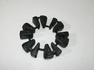 Демпферные резинки заднего колеса, Triumph, Daytona 675, 2006, 0, 1