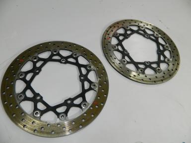 Диски тормозные передние (комплект), Yamaha, FZ 1 Fazer, 2006, , 