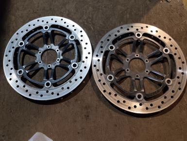 Диски тормозные передние (комплект), Honda, CBR 1100 XX Super Blackbird, 1998, , 