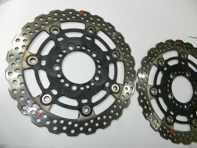 Диски тормозные передние (комплект), Kawasaki, ER 6 F (Ninja 650 R), 2012, 0, 0