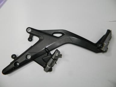 Кронштейн подножки водителя левый, Kawasaki, ER 6 F (Ninja 650 R), 2012, 0, 0