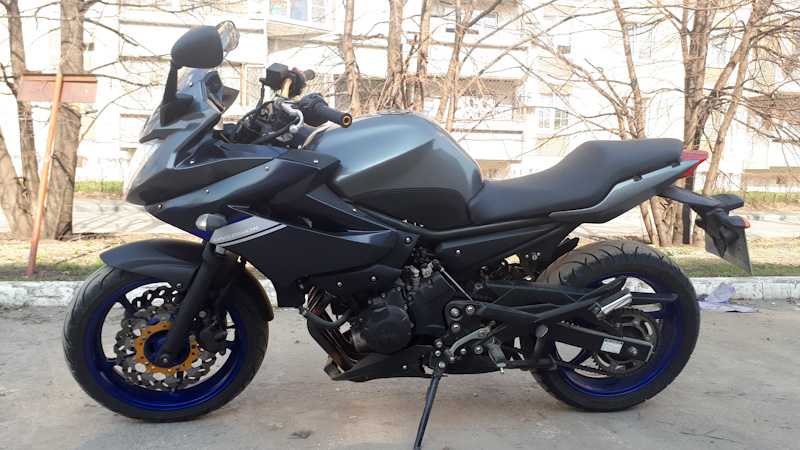 Yamaha xj6 с Райдером